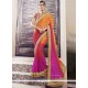 Staring Patch Border Work Traditional Saree