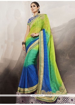 Delightsome Multi Colour Classic Designer Saree