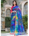 Charismatic Georgette Multi Colour Casual Saree