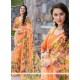 Auspicious Georgette Multi Colour Casual Saree