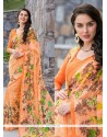 Auspicious Georgette Multi Colour Casual Saree