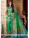 Adorning Green Classic Designer Saree
