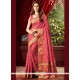 Fabulous Raw Silk Weaving Work Classic Designer Saree