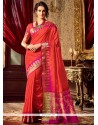 Mystic Raw Silk Classic Designer Saree