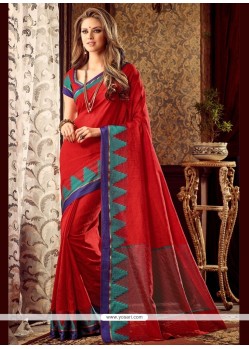 Cherubic Weaving Work Silk Classic Designer Saree
