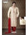 Dashing Cream Art Silk Kurta