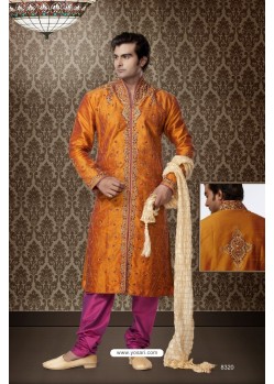 Awesome Art Silk Purple 2 Ton Kurta