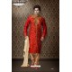 Classic Look Rani Banarasi Giccha Sherwani