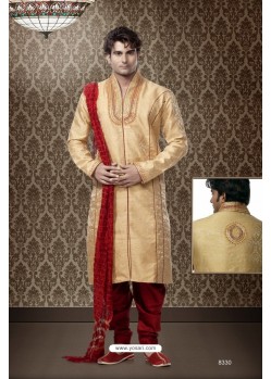 Gild Indo Western Banarasi Giccha Kurta