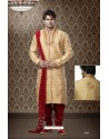 Gild Indo Western Banarasi Giccha Kurta