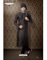 Stylish Black Art Silk Kurta