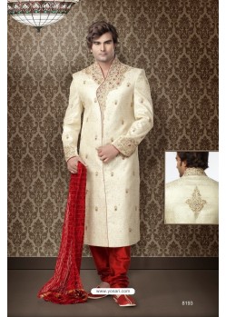 Fabulous banarasi giccha Sherwani