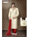 Fabulous banarasi giccha Sherwani