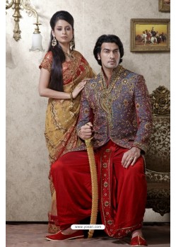 Decent Look Indo-Western Sherwani