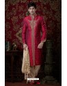 Ethnic Look Brocade Silk Sherwani