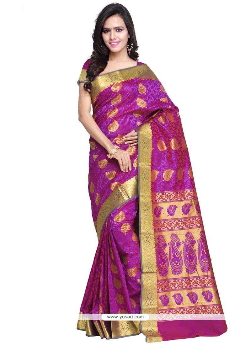 Buy Aspiring Art Silk Weaving Work Traditional Saree | Designer Sarees