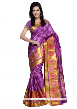 Mystic Art Silk Traditional Saree