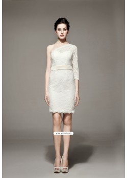 Splendorous Ivory Dresses