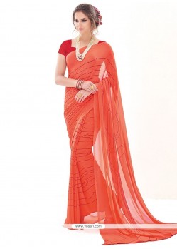 Superb Georgette Casual Saree