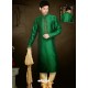 Designer Green Art Silk Kurta Pajama