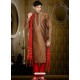 Impressive Brown Art Silk Kurta Pajama