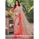 Beautiful Multi Colour Print Work Georgette Casual Saree