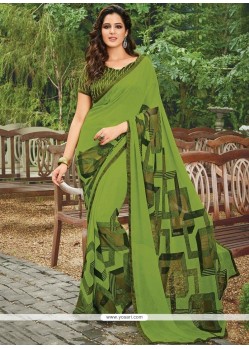 Sorcerous Georgette Casual Saree