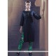 Surpassing Navy Blue Cotton Party Wear Kurti