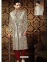 Dashing Banarasi Silk Sherwani