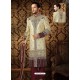 Fab banarasi silk sherwani