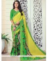 Exciting Multi Colour Print Work Printed Saree