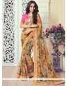 Incredible Georgette Printed Saree