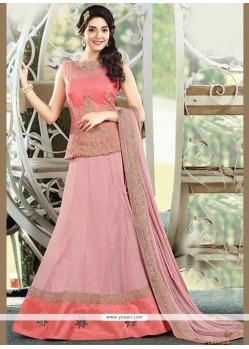 Phenomenal Pink Lehenga Choli