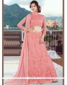 Brilliant Embroidered Work Net Lehenga Choli