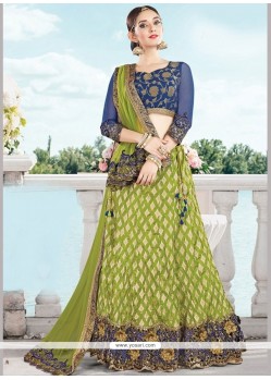 Immaculate Green Lehenga Choli