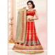 Stunning Silk Embroidered Work A Line Lehenga Choli