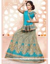 Sightly Resham Work Silk Lehenga Choli