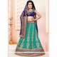 Staggering Resham Work Net A Line Lehenga Choli