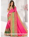 Girlish Art Silk Embroidered Work Classic Designer Saree