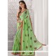 Riveting Green Art Silk Designer Traditional Saree