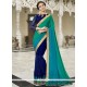 Renowned Lace Work Designer Traditional Saree