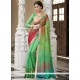 Entrancing Faux Chiffon Multi Colour Designer Traditional Saree