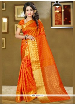 Flattering Weaving Work Classic Designer Saree