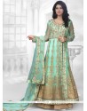 Paramount Turquoise Lehenga Choli