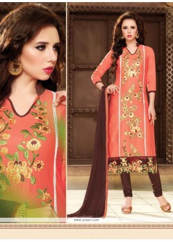 Energetic Cotton Churidar Suit