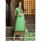 Peppy Sea Green Churidar Designer Suit