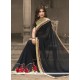 Innovative Georgette Black Traditional Saree