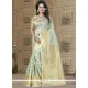 Incredible Banarasi Silk Green Classic Saree