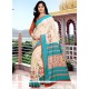 Sparkling Multi Colour Print Work Printed Saree