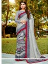 Piquant Print Work Printed Saree